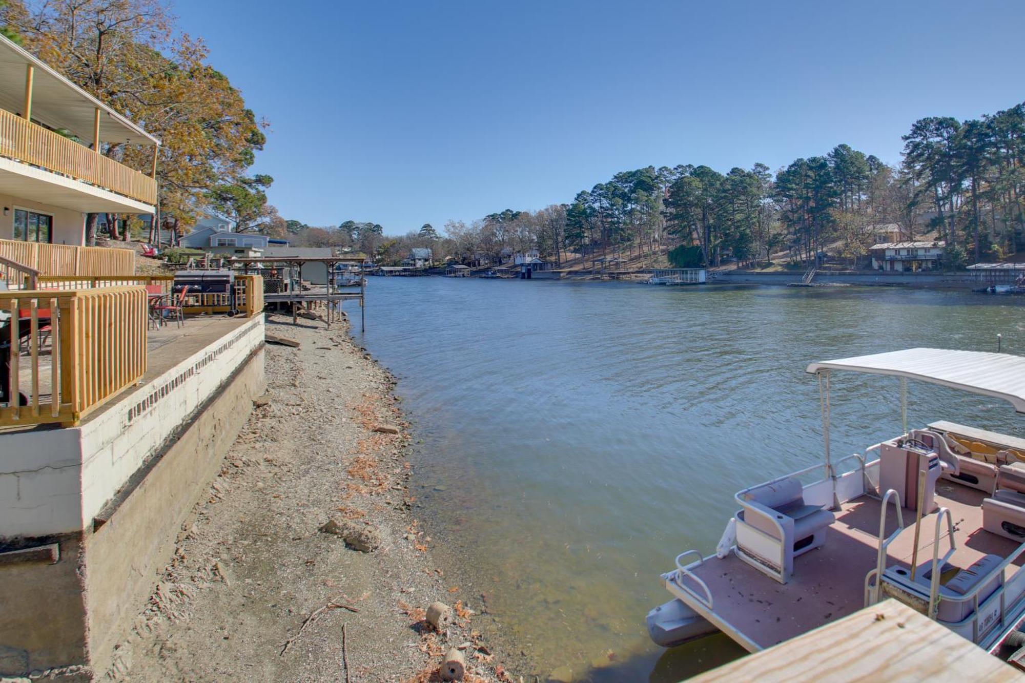 Hot Springs Condo With Lake Access And Boat Dock! Bagian luar foto