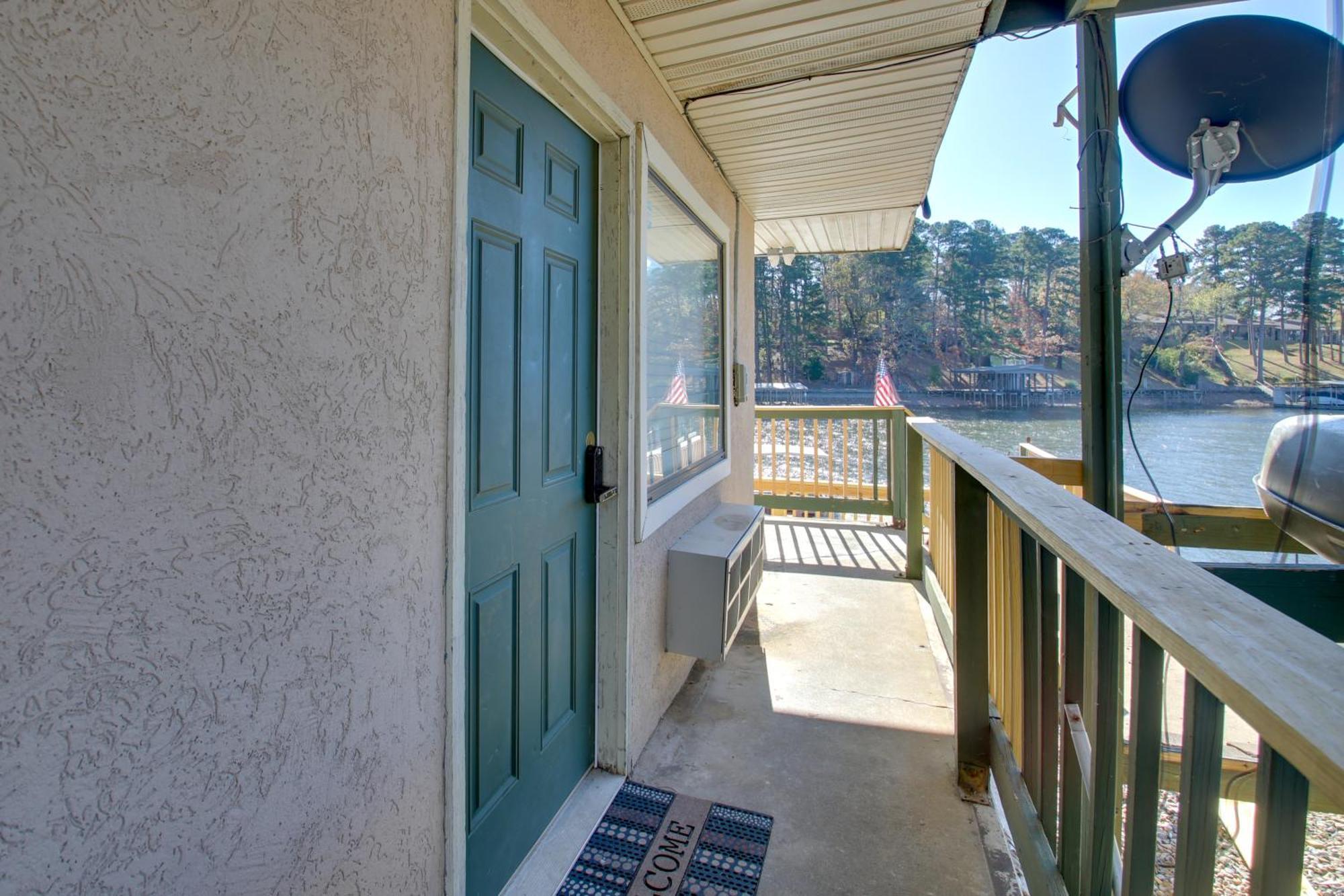 Hot Springs Condo With Lake Access And Boat Dock! Bagian luar foto