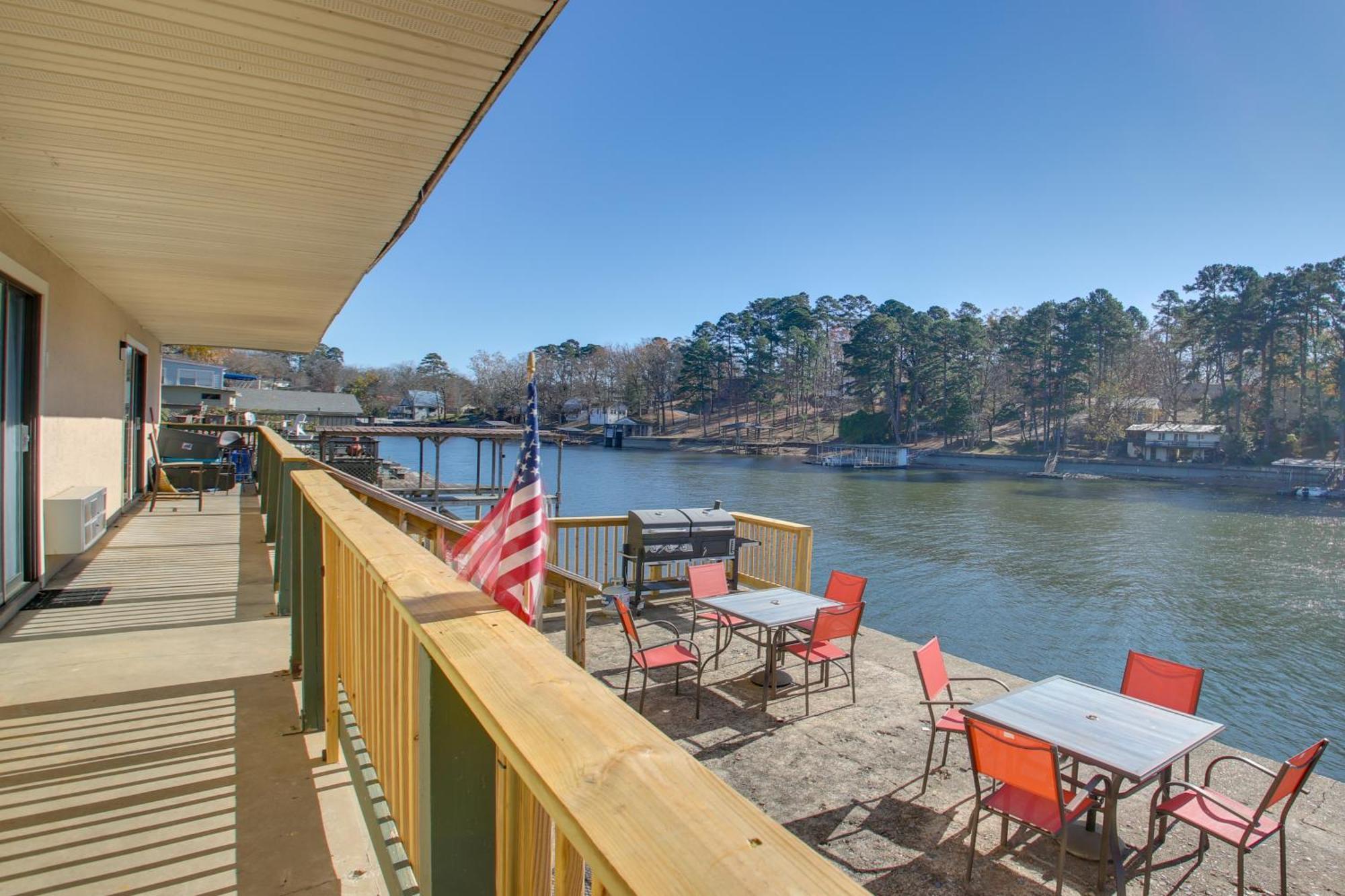 Hot Springs Condo With Lake Access And Boat Dock! Bagian luar foto