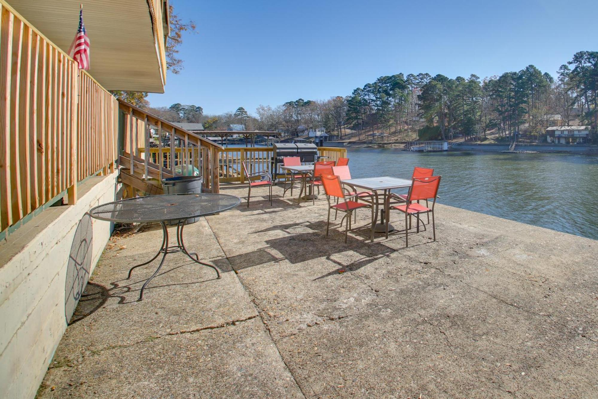Hot Springs Condo With Lake Access And Boat Dock! Bagian luar foto